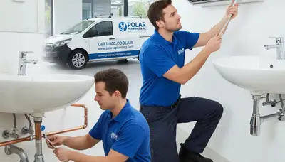 Plumber fixing leaking pipe in Omaha, NE home | Five Star Cooling plumbing repair service