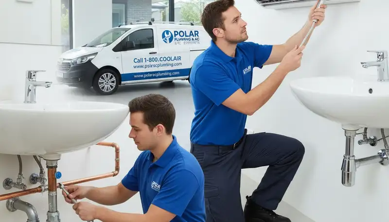 Plumber fixing leaking pipe in Omaha, NE home | Five Star Cooling plumbing repair service
